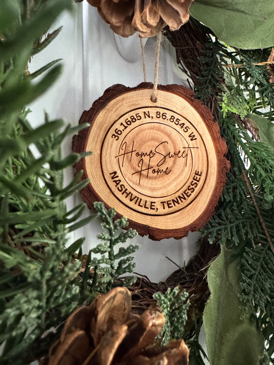 Home Sweet Home Ornament