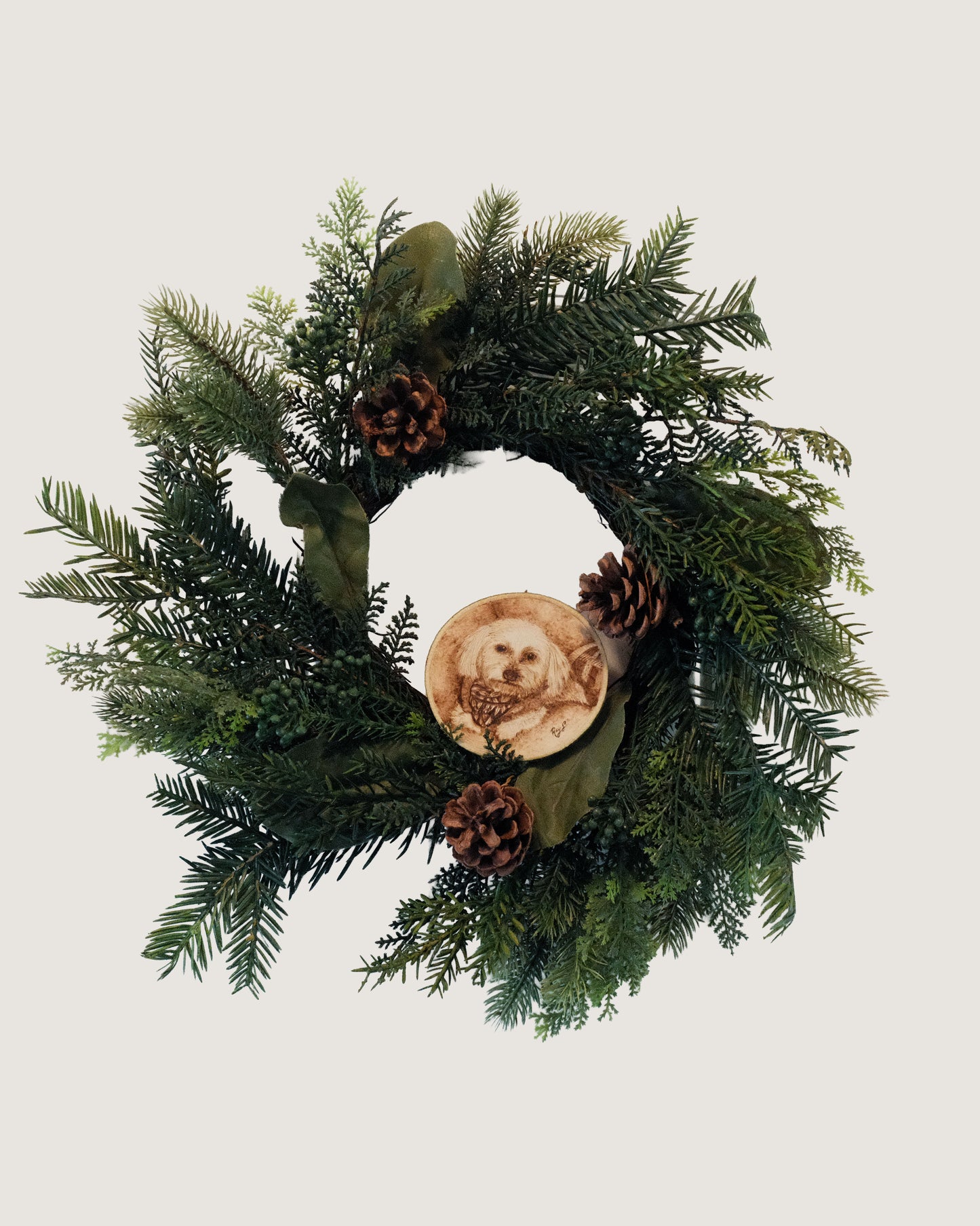 Hand-Burned Ornament