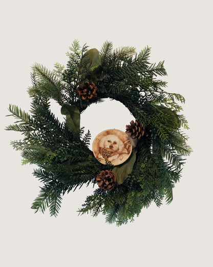 Hand-Burned Ornament