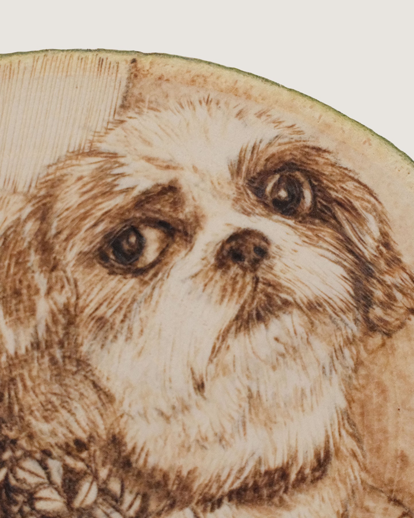 Hand-Burned Ornament