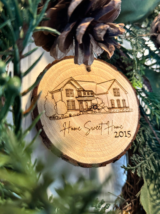 Home Sweet Home Ornament